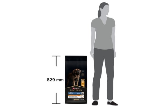 PRO PLAN OPTI BALANCE / Сухой корм ПРО ПЛАН для взрослых собак крупных пород с мощным телосложением с курицей