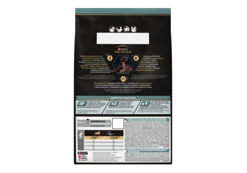 PRO PLAN OPTI DIGEST / Сухой корм ПРО ПЛАН для взрослых собак крупных пород с атлетическим телосложением при чувствительном пищеварении с ягненком