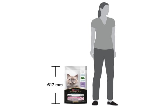 PRO PLAN NATURE ELEMENTS / Сухой корм ПРО ПЛАН для взрослых кошек при чувствительном пищеварении с индейкой