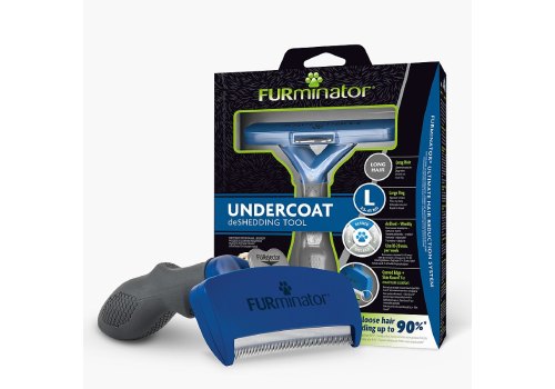 FURminator L Large Dog Long Hair / Фурминатор для собак Крупных пород с  Длинной шерстью