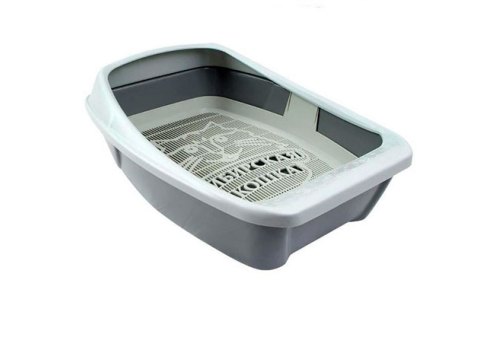 Сибирская Кошка Евро / Туалет-лоток для кошек Глубокий с сеткой и бортиком Цвета в ассортименте Сибирская Кошка Евро / Туалет-лоток для кошек Глубокий с сеткой и бортиком Цвета в ассортименте