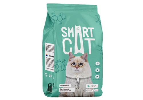 Smart Cat / Сухой корм Смарт Кэт для Стерилизованных кошек с Курицей Smart Cat / Сухой корм Смарт Кэт для Стерилизованных кошек с Курицей