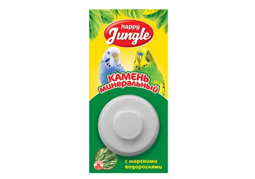Happy Jungle / Лакомство Хеппи Джангл для птиц Минеральный камень Happy Jungle / Лакомство Хеппи Джангл для птиц Минеральный камень