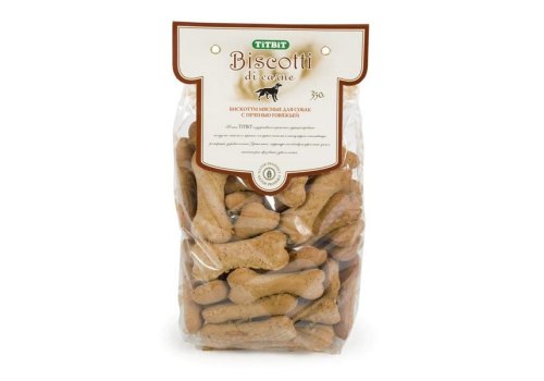 Titbit Biscotti / Мясное печенье Титбит для собак с Печенью говяжьей для Дрессуры и поощрения Titbit Biscotti / Мясное печенье Титбит для собак с Печенью говяжьей для Дрессуры и поощрения
