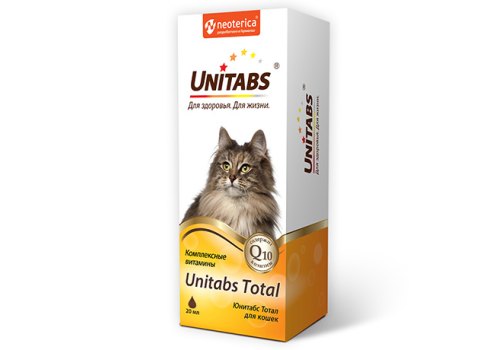 Unitabs Total / Витаминно-минеральный комплекс Юнитабс для кошек Unitabs Total / Витаминно-минеральный комплекс Юнитабс для кошек
