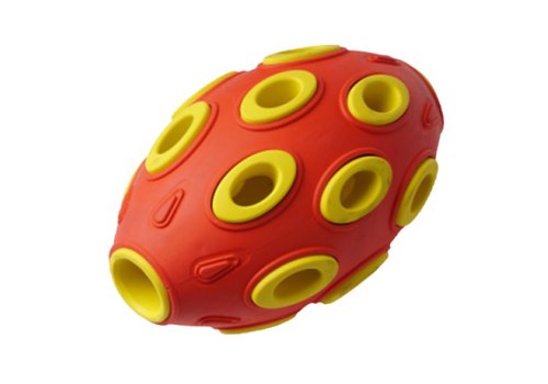 Homepet Silver Series / Игрушка Хоумпет для собак Мяч регби Каучуковый D 7,6 см х 12 см Homepet Silver Series / Игрушка Хоумпет для собак Мяч регби Каучуковый D 7,6 см х 12 см