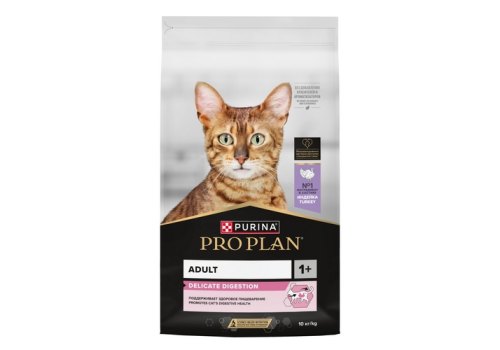 PRO PLAN DELICATE / Сухой корм ПРО ПЛАН для взрослых кошек при чувствительном пищеварении с индейкой PRO PLAN DELICATE / Сухой корм ПРО ПЛАН для взрослых кошек при чувствительном пищеварении с индейкой