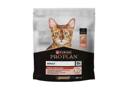 PRO PLAN ORIGINAL / Сухой корм ПРО ПЛАН для взрослых кошек для поддержания здоровья органов чувств с лососем PRO PLAN ORIGINAL / Сухой корм ПРО ПЛАН для взрослых кошек для поддержания здоровья органов чувств с лососем