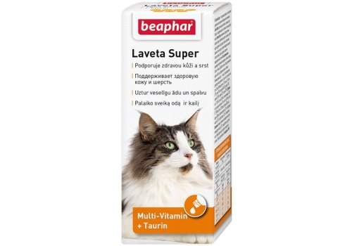 Beaphar Laveta Super Multi-Vitamin / Витамины Беафар для кошек для Кожи и Шерсти Beaphar Laveta Super Multi-Vitamin / Витамины Беафар для кошек для Кожи и Шерсти