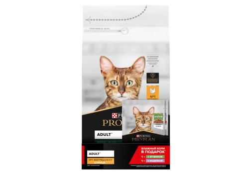 PRO PLAN ORIGINAL / Сухой корм ПРО ПЛАН для взрослых кошек для поддержания здоровья почек с курицей PRO PLAN ORIGINAL / Сухой корм ПРО ПЛАН для взрослых кошек для поддержания здоровья почек с курицей