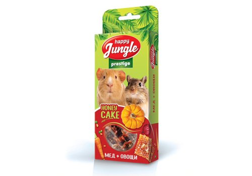 Happy Jungle Prestige Honey Cake / Лакомство Хеппи Джангл для Грызунов Корзинки Мед + Овощи Happy Jungle Prestige Honey Cake / Лакомство Хеппи Джангл для Грызунов Корзинки Мед + Овощи