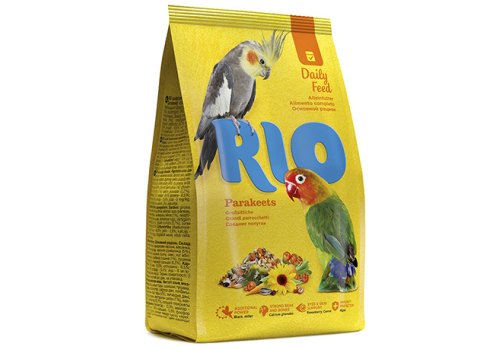 Rio Daily Feed Parakeets / Корм Рио для средних попугаев Основной рацион Rio Daily Feed Parakeets / Корм Рио для средних попугаев Основной рацион