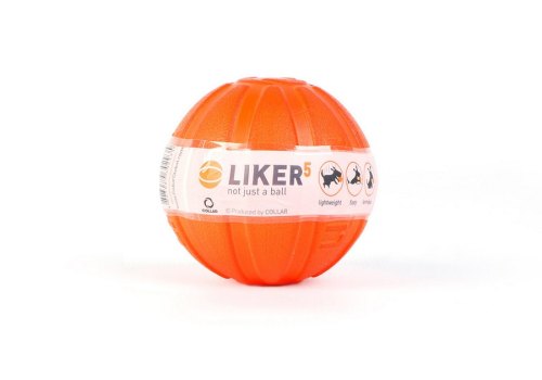 Liker 5 / Мячик Лайкер для Щенков и собак Мелких пород Оранжевый Liker 5 / Мячик Лайкер для Щенков и собак Мелких пород Оранжевый