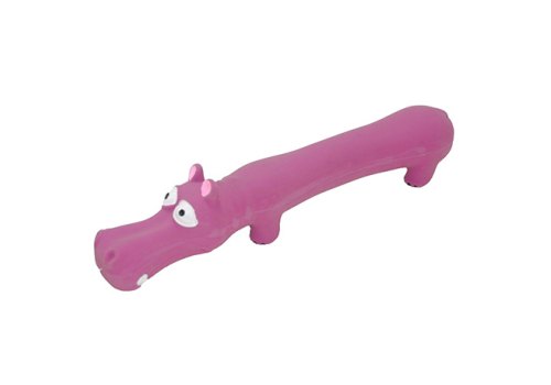 Homepet / Игрушка Хоумпет для собак Бегемот долговязый с пищалкой латекс Homepet / Игрушка Хоумпет для собак Бегемот долговязый с пищалкой латекс