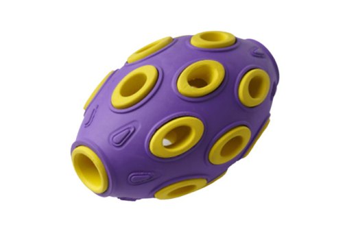 Homepet Silver Series / Игрушка Хоумпет для собак Мяч регби Каучуковый D 7,6 см х 12 см Homepet Silver Series / Игрушка Хоумпет для собак Мяч регби Каучуковый D 7,6 см х 12 см