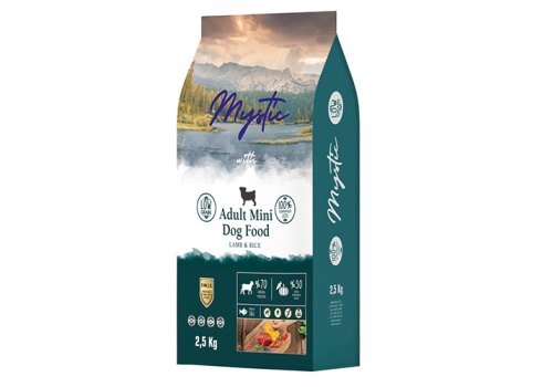 Mystic Adult Mini Food Lamb & Rice / Сухой корм Мистик для взрослых собак Мелких пород с Ягненком и рисом Mystic Adult Mini Food Lamb & Rice / Сухой корм Мистик для взрослых собак Мелких пород с Ягненком и рисом