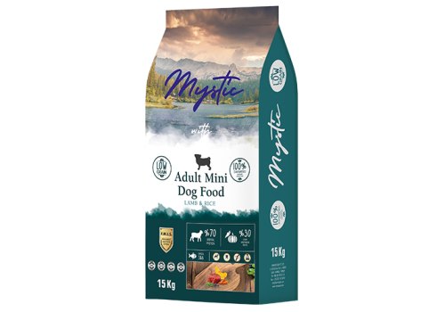 Mystic Adult Mini Food Lamb & Rice / Сухой корм Мистик для взрослых собак Мелких пород с Ягненком и рисом Mystic Adult Mini Food Lamb & Rice / Сухой корм Мистик для взрослых собак Мелких пород с Ягненком и рисом