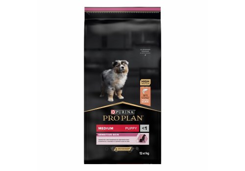 PRO PLAN OPTI DERMA / Сухой корм ПРО ПЛАН для щенков средних пород при чувствительной коже с лососем PRO PLAN OPTI DERMA / Сухой корм ПРО ПЛАН для щенков средних пород при чувствительной коже с лососем