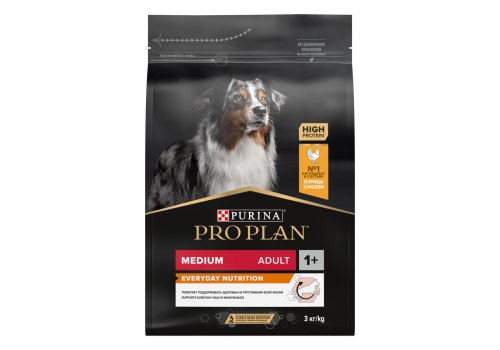 PRO PLAN OPTI BALANCE / Сухой корм ПРО ПЛАН для взрослых собак средних пород с курицей PRO PLAN OPTI BALANCE / Сухой корм ПРО ПЛАН для взрослых собак средних пород с курицей