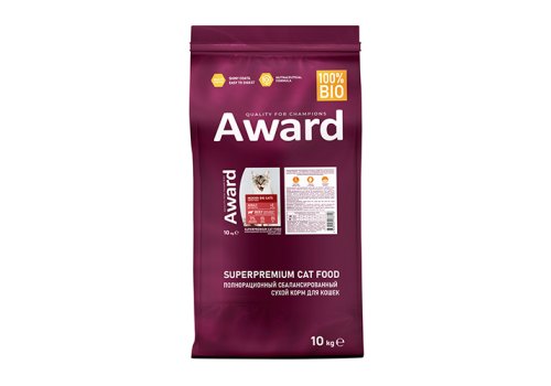Award Indoor Big cats / Сухой корм Авард для взрослых Домашних кошек Крупных пород Говядина курица брокколи юкка Шидигера Award Indoor Big cats / Сухой корм Авард для взрослых Домашних кошек Крупных пород Говядина курица брокколи юкка Шидигера