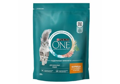 PURINA ONE ADULT / Сухой корм Пурина УАН для взрослых кошек с курицей PURINA ONE ADULT / Сухой корм Пурина УАН для взрослых кошек с курицей