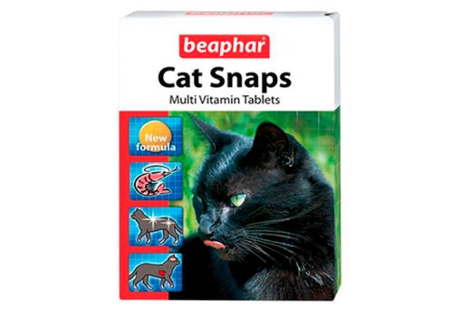 Beaphar Cat Snaps Multi Vitamin Tablets / Мультивитамины Беафар для кошек Beaphar Cat Snaps Multi Vitamin Tablets / Мультивитамины Беафар для кошек