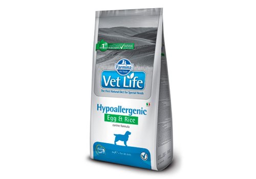 Farmina Vet Life Hypo Egg&Rice / Лечебный корм Фармина Гипоаллергенный для собак Пищевая аллергия и непереносимость Яйцо и Рис Farmina Vet Life Hypo Egg&Rice / Лечебный корм Фармина Гипоаллергенный для собак Пищевая аллергия и непереносимость Яйцо и Рис