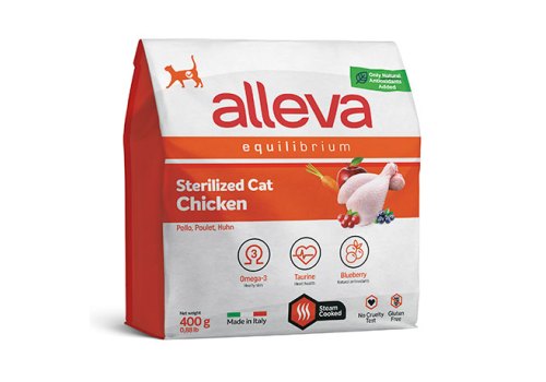 Alleva Equilibrium Sterilized Chicken / Сухой корм Аллева для Стерилизованных кошек Курица Alleva Equilibrium Sterilized Chicken / Сухой корм Аллева для Стерилизованных кошек Курица
