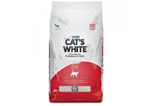 Cat's White Unscented / Комкующийся наполнитель Кэтс Уайт для кошачьего туалета Натуральный Без ароматизатора Cat's White Unscented / Комкующийся наполнитель Кэтс Уайт для кошачьего туалета Натуральный Без ароматизатора