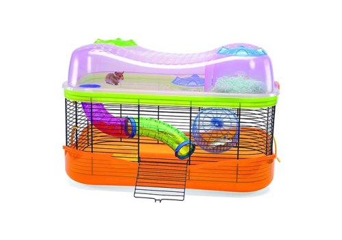 IMAC Fantasy / Клетка Аймак для грызунов Прозрачная Розовая IMAC Fantasy / Клетка Аймак для грызунов Прозрачная Розовая