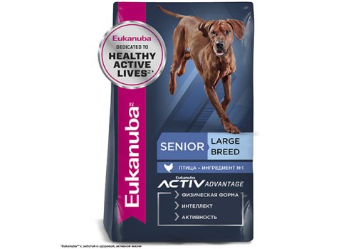Eukanuba Mature & Senior Large Breed / Сухой корм Эукануба для пожилых собак Крупных пород с Курицей Eukanuba Mature & Senior Large Breed / Сухой корм Эукануба для пожилых собак Крупных пород с Курицей