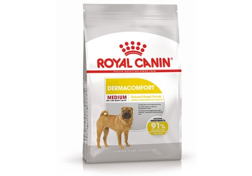 Royal Canin Medium Dermacomfort / Сухой корм Роял Канин Медиум Дермакомфорт для собак Средних пород с Кожным раздражением и зудом Royal Canin Medium Dermacomfort / Сухой корм Роял Канин Медиум Дермакомфорт для собак Средних пород с Кожным раздражением и зудом