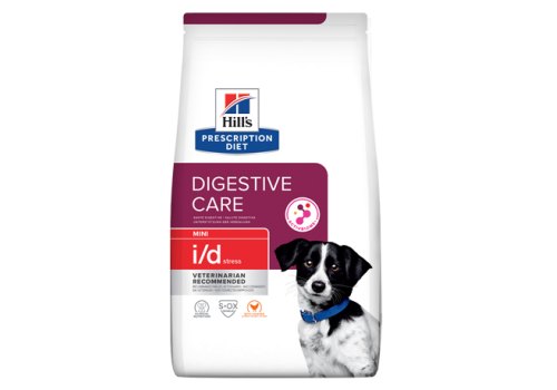Hills Prescription Diet i\d Digestive Care Stress Mini / Лечебный корм Хиллс для собак Мелких пород при Заболеваниях ЖКТ + Cтресс Hills Prescription Diet i\d Digestive Care Stress Mini / Лечебный корм Хиллс для собак Мелких пород при Заболеваниях ЖКТ + Cтресс