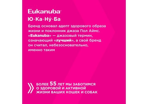 Eukanuba Senior Top Condition Chicken / Сухой корм Эукануба для Пожилых кошек с Курицей