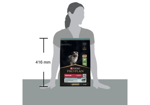 PRO PLAN OPTI DIGEST / Сухой корм ПРО ПЛАН для щенков средних пород при чувствительном пищеварении с ягненком