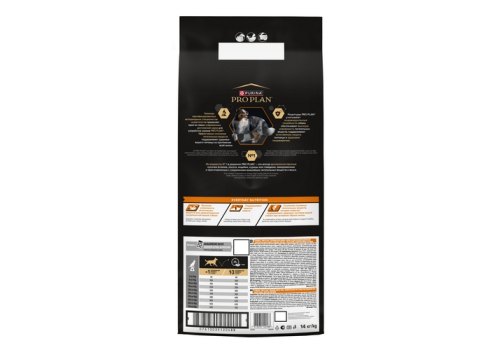 PRO PLAN OPTI BALANCE / Сухой корм ПРО ПЛАН для взрослых собак средних пород с курицей