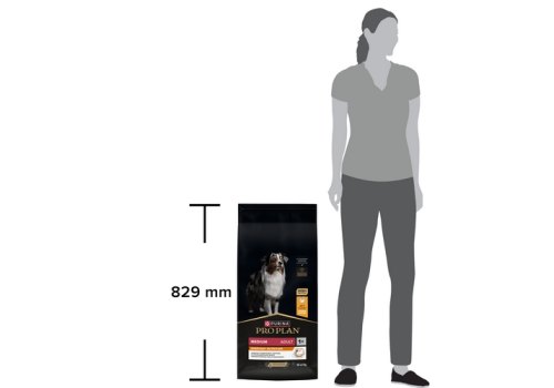 PRO PLAN OPTI BALANCE / Сухой корм ПРО ПЛАН для взрослых собак средних пород с курицей