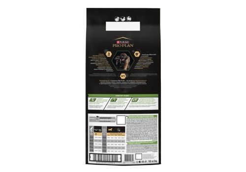 PRO PLAN OPTI START / Сухой корм ПРО ПЛАН для щенков крупных пород с мощным телосложением с курицей
